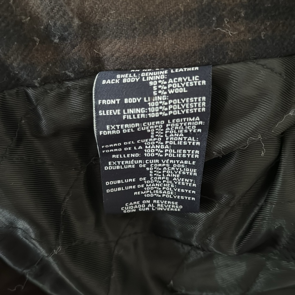 Men’s Leather Jacket - Picture 6 of 8